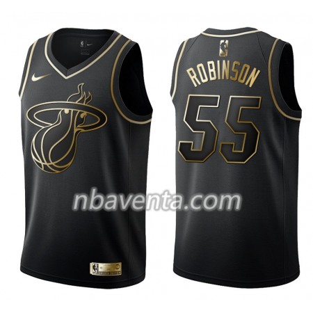 Camiseta Hombre Miami Heat Duncan Robinson 55 Nike Negro Golden Edition Swingman Camiseta Hombre Miami Heat Duncan Robinson 55 Nike Negro Golden Edition Swingman